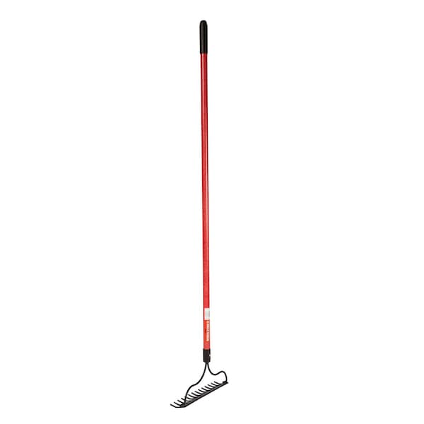 Emsco Group 17 in Steel Bow Rake, 14 Tines, 54 in L Fiberglass Handle 1222-1 - main